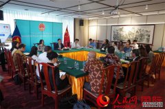 中国驻东盟使团向地区媒体智库宣介全国两会精