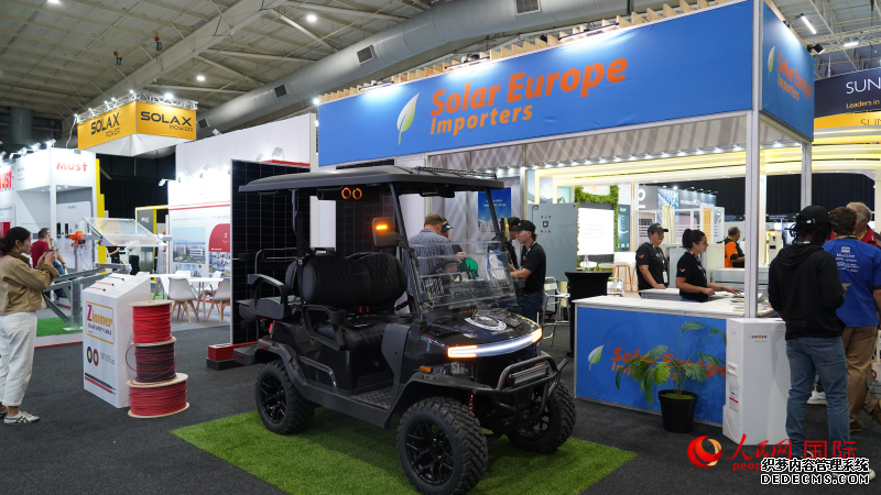 展会现场。人民网 张茜摄