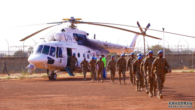 【9】图说：最后一批轮换的巴基斯坦维和官兵抵达任务区 黄浩摄.jpg